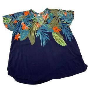 OLD NAVY Lightweight Pleated-Back Top for Women Size M